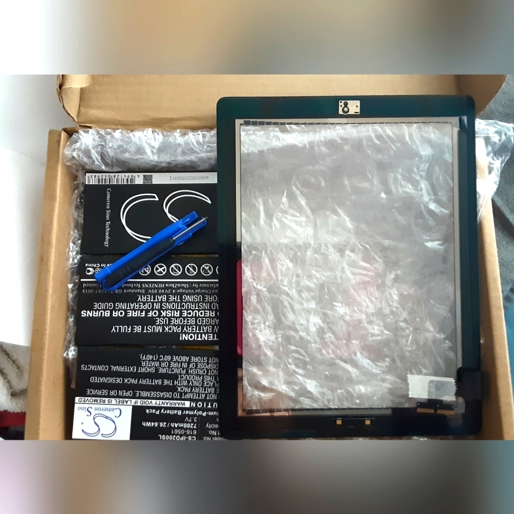 Apple iPad2 Screen and battery with tools